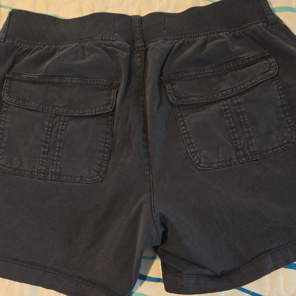 Sonoma Women's Dark Blue Cargo Shorts - Picture 3 of 3